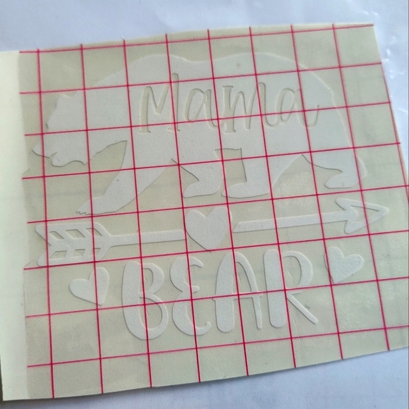 Mama Bear Arrow Hearts Vinyl Decal - Picture 1 of 1